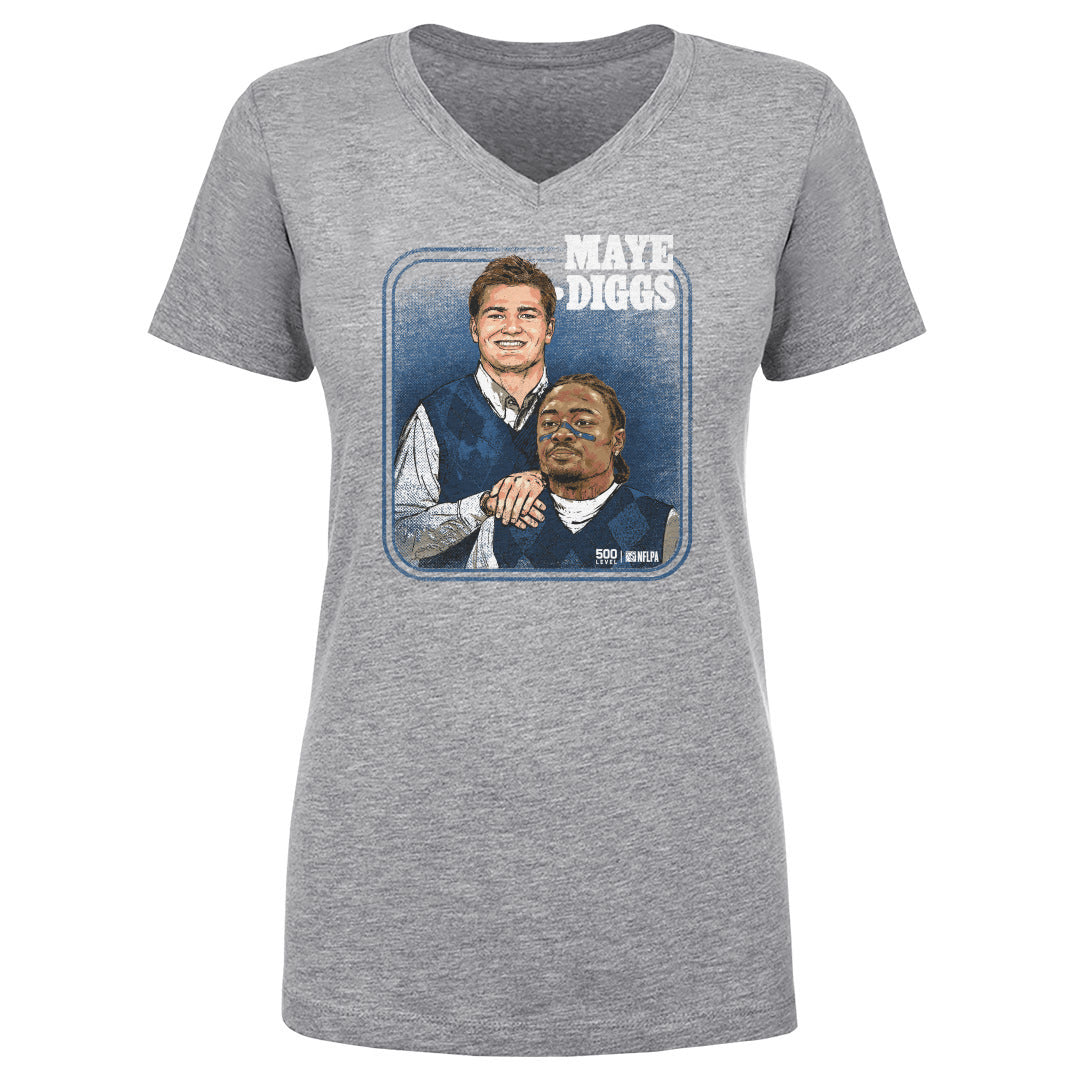 Drake Maye & Stefon Diggs New England Step Brothers WHT