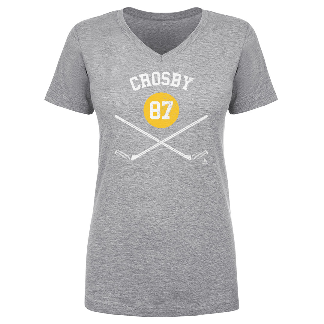 Sidney Crosby Pittsburgh Sticks WHT