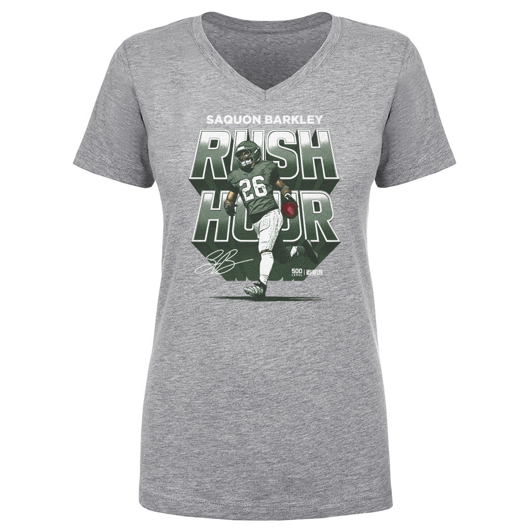 Saquon Barkley Philadelphia Rush Hour WHT