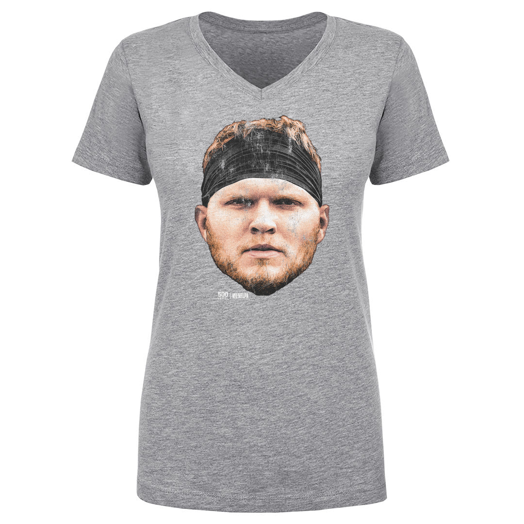 Aidan Hutchinson Detroit Vintage Head WHT