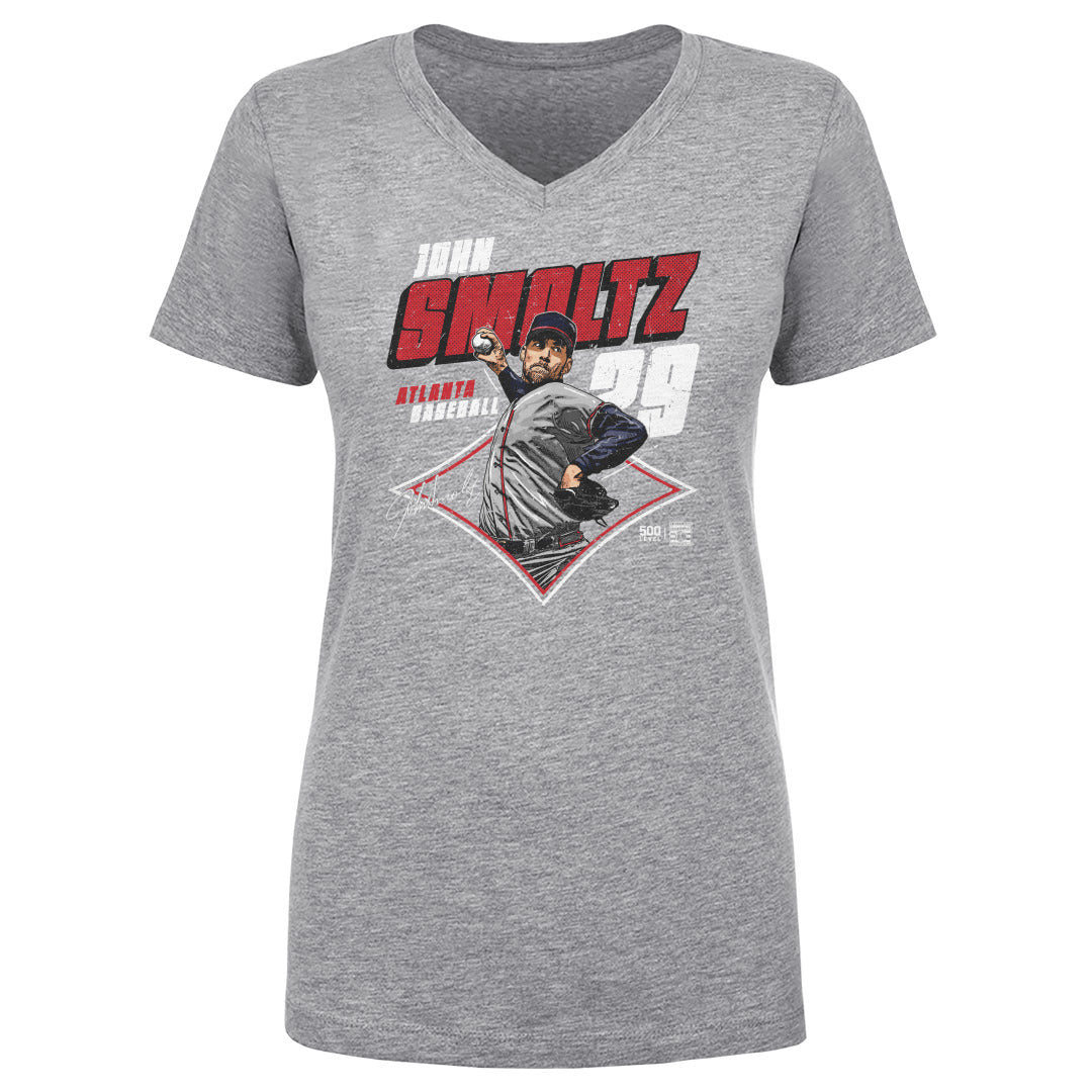 John Smoltz Atlanta Diamond WHT