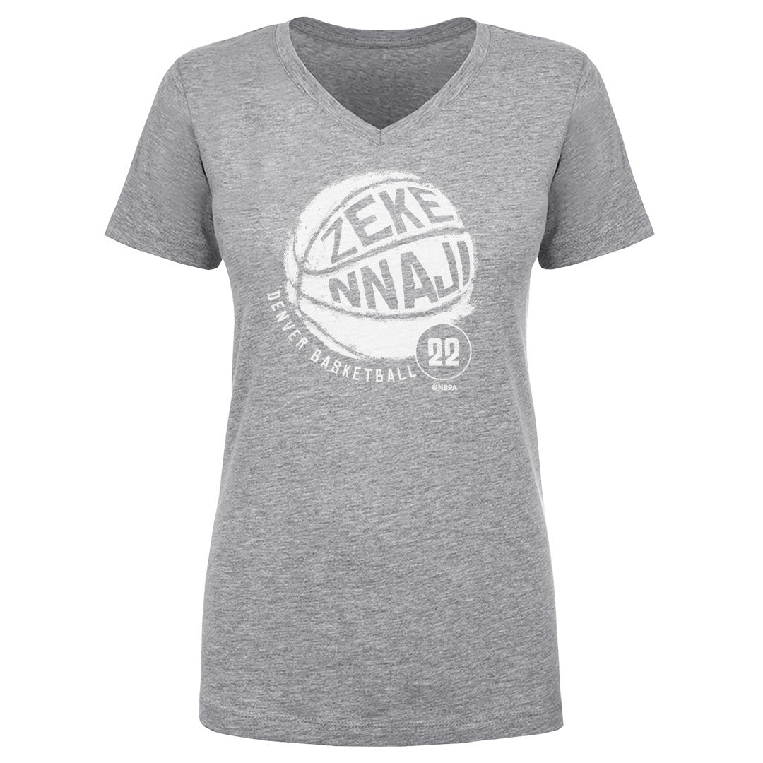 Zeke Nnaji Denver Basketball WHT