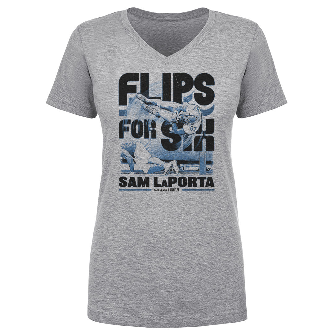 Sam LaPorta Detroit Flips For Six