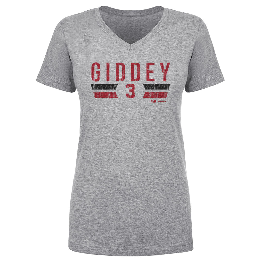Josh Giddey Chicago Bulls Font