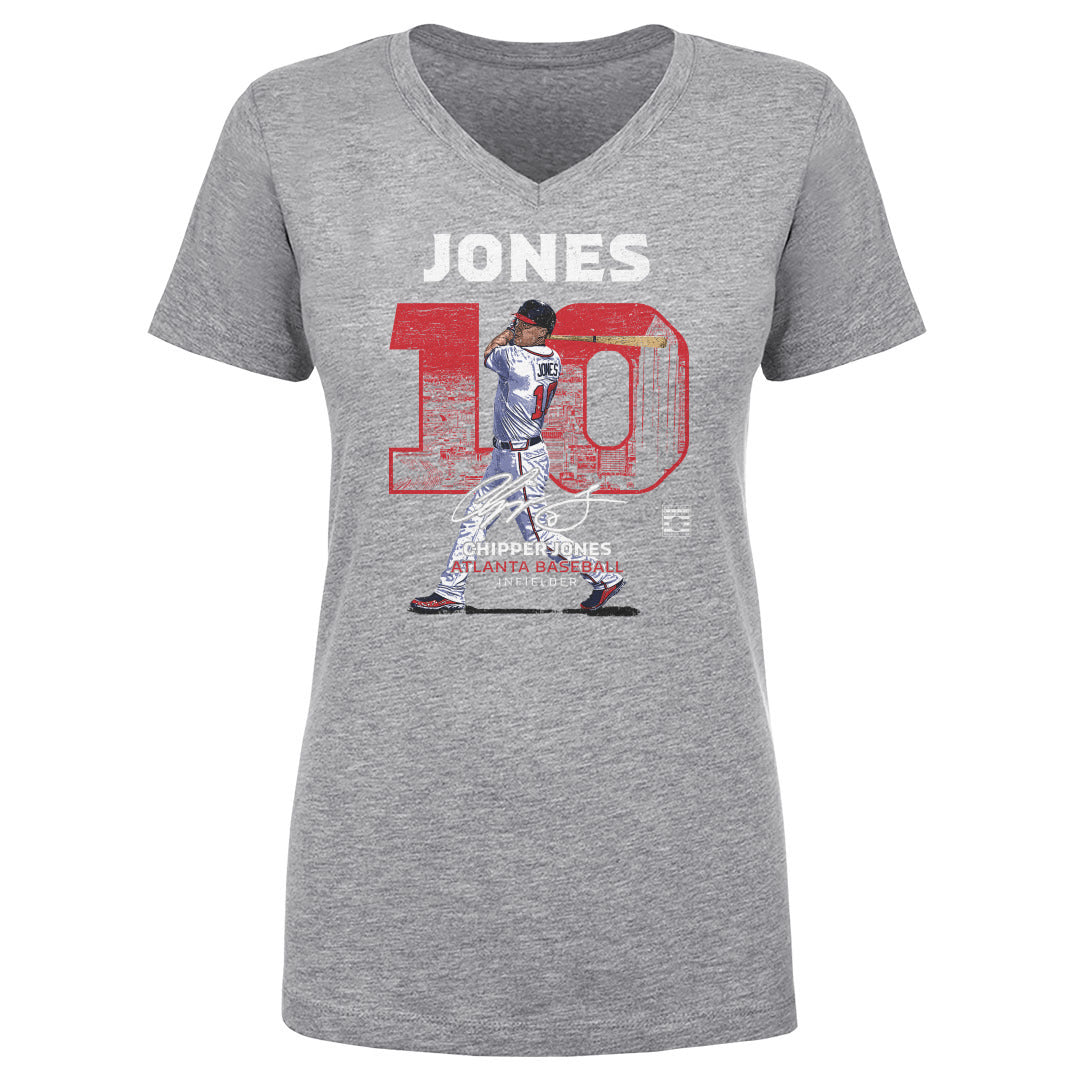 Chipper Jones Atlanta Throwback WHT