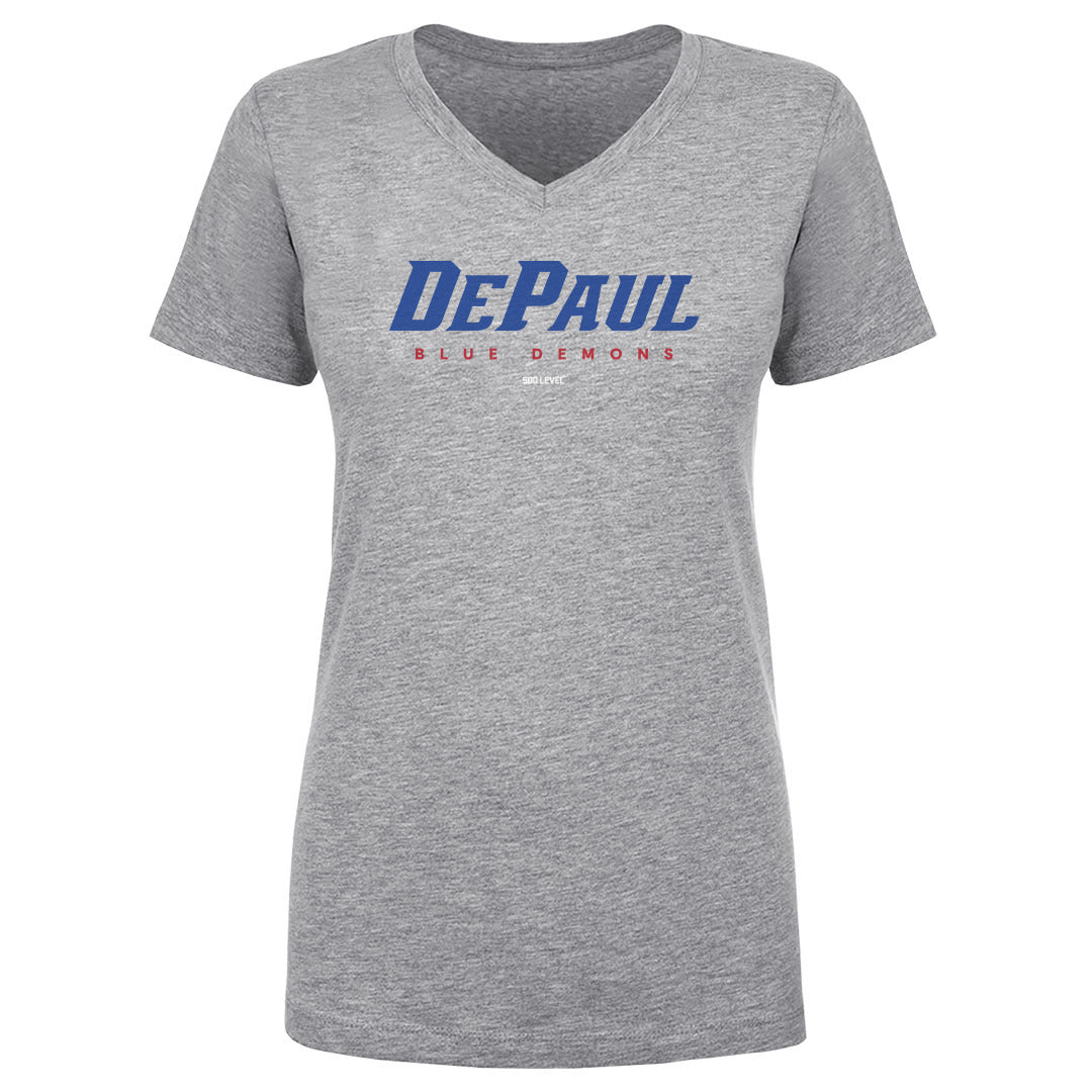 DePaul Blue Demons Wordmark Blue Demons WHT