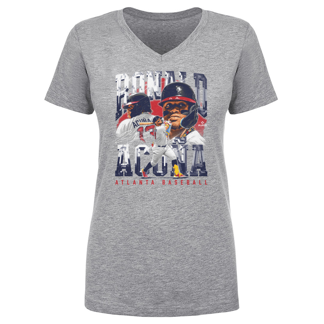 Ronald Acuna Jr. Atlanta Vintage WHT