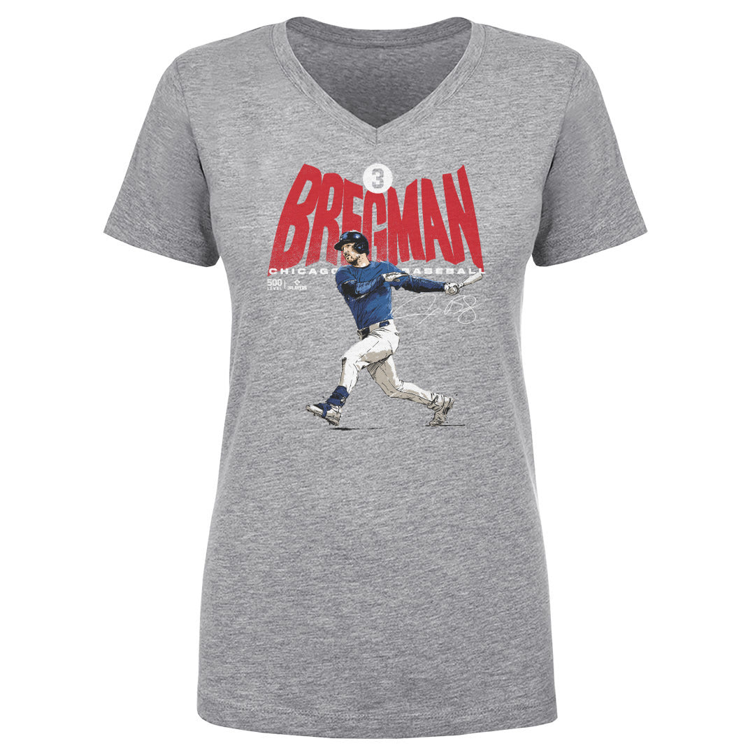 Alex Bregman Chicago C Comic WHT