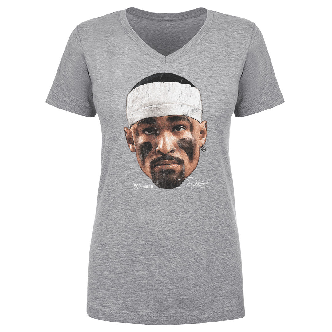 Jalen Hurts Philadelphia Vintage Head WHT