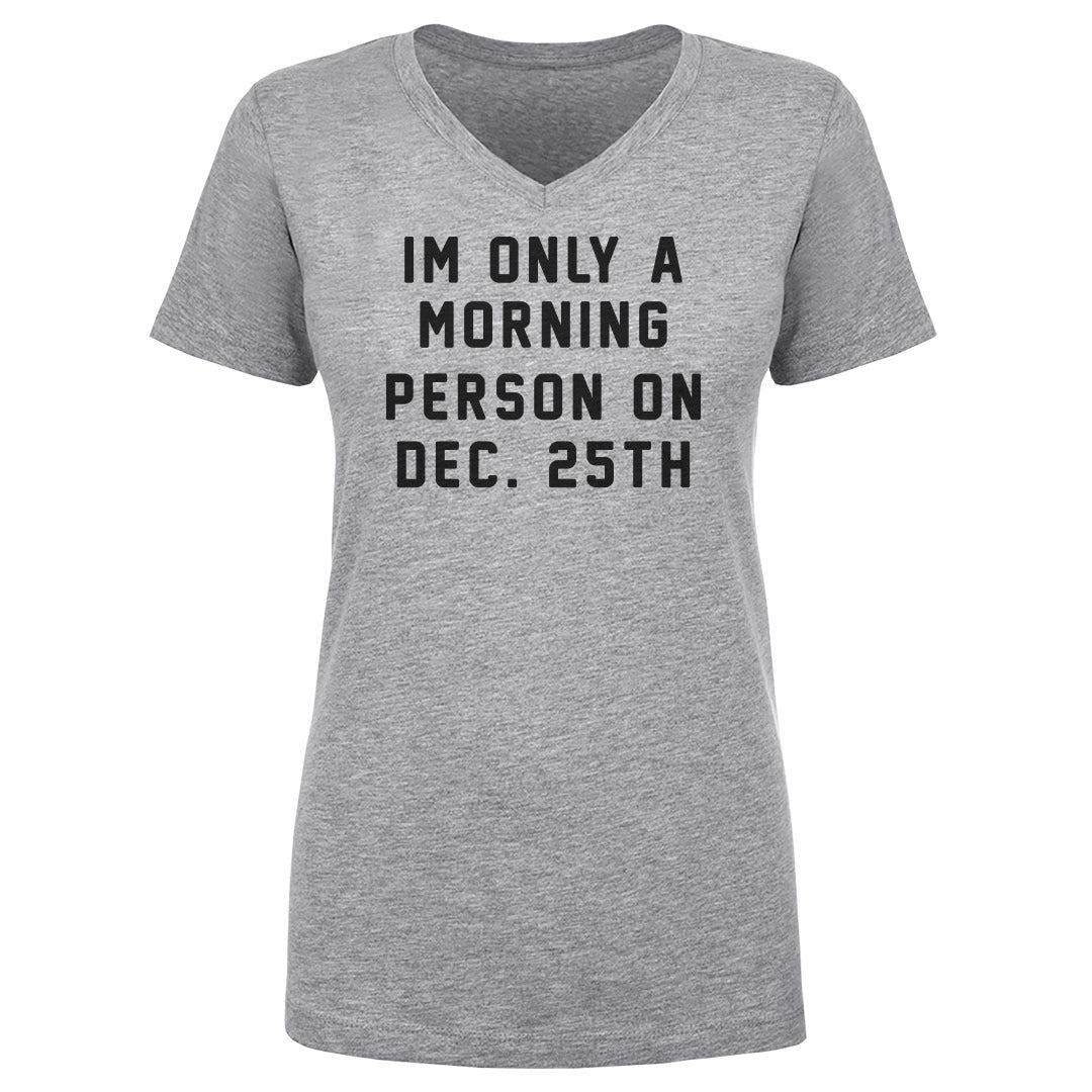 Christmas Morning Person On Christmas