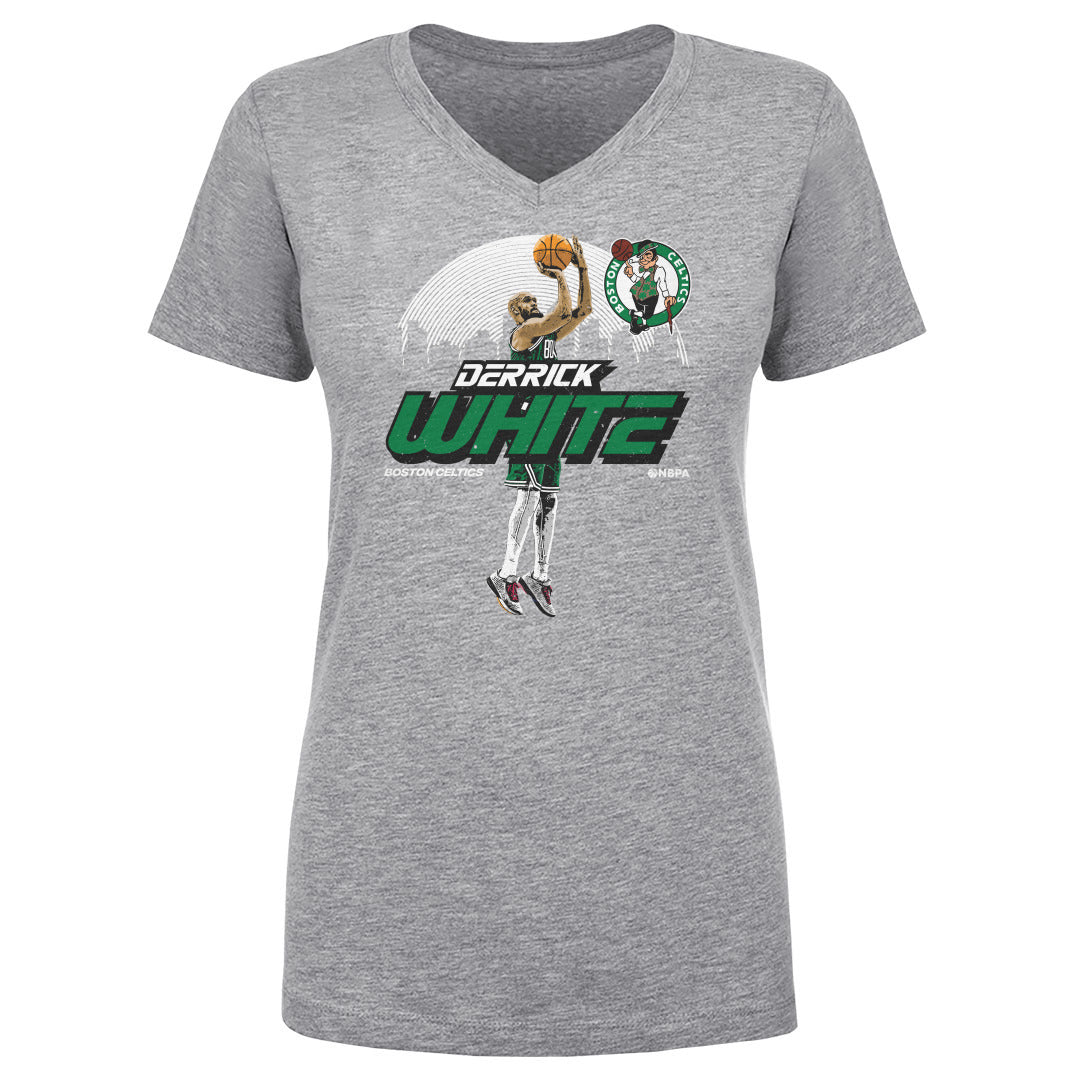 Derrick White Boston Celtics Skyline WHT