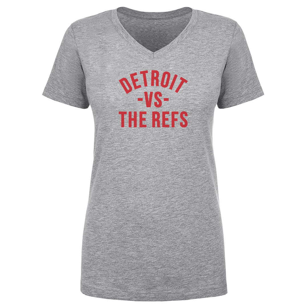 Detroit Vs. The Refs Red WHT