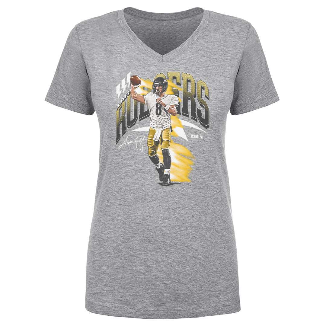 Aaron Rodgers Pittsburgh Retro WHT