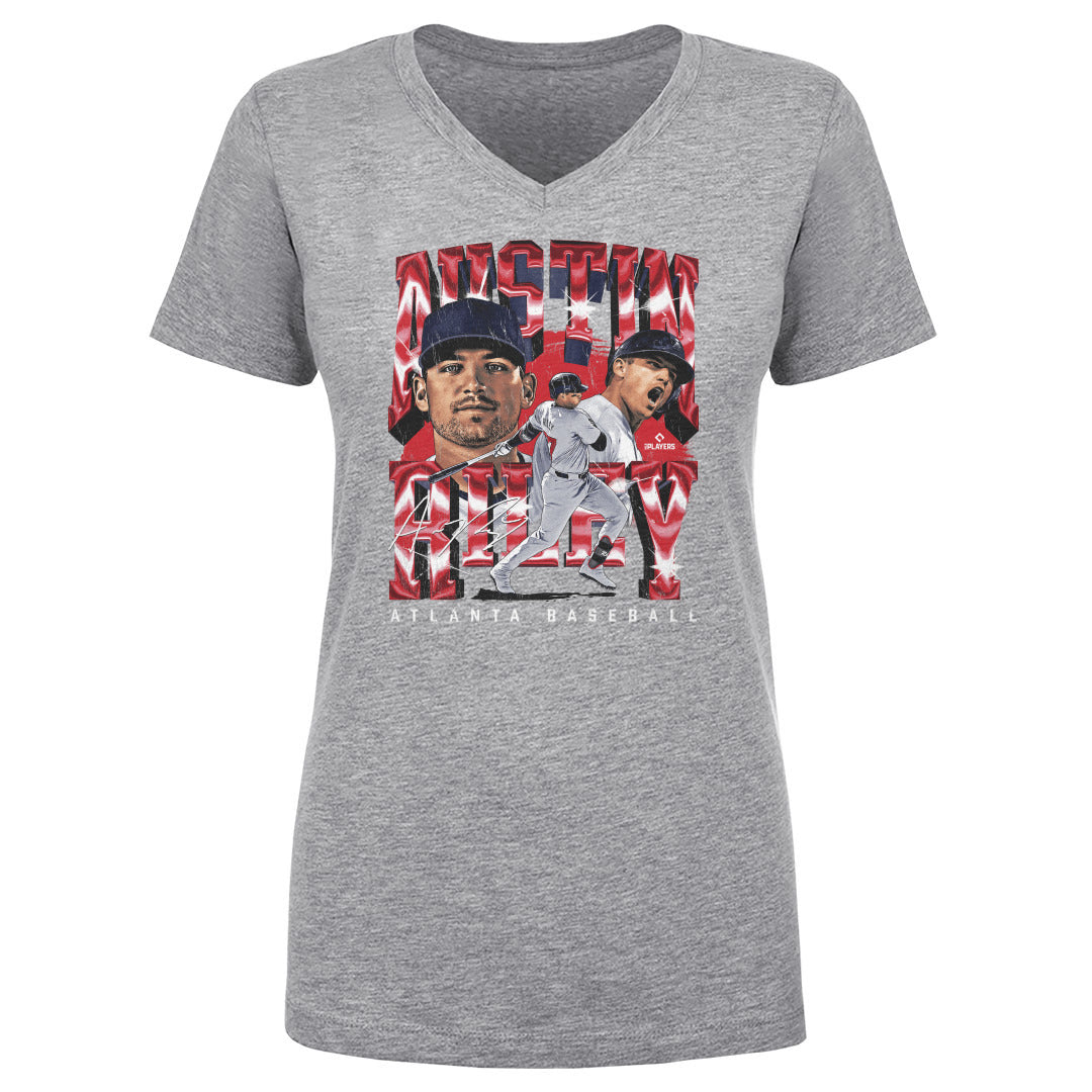Austin Riley Atlanta Vintage WHT