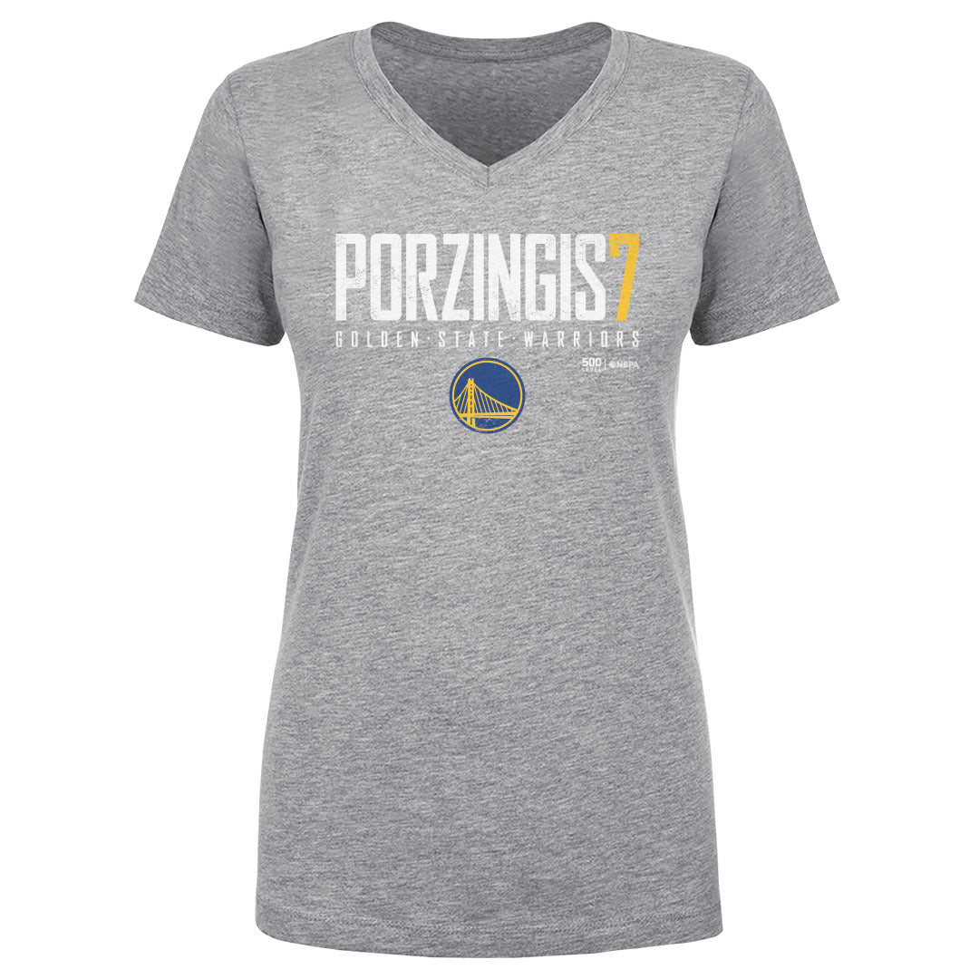 Kristaps Porzingis Golden State Warriors Elite WHT