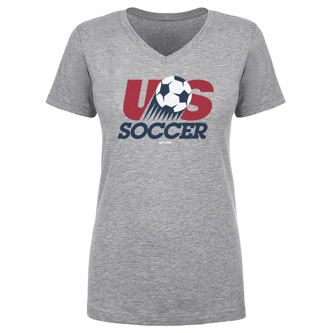 U.S. Soccer Retro Logo WHT