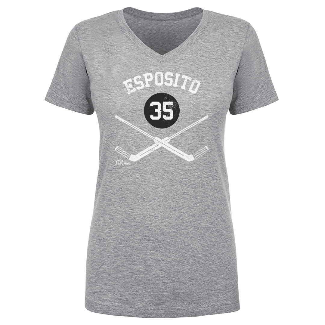 Tony Esposito Chicago 35 Goalie Sticks WHT