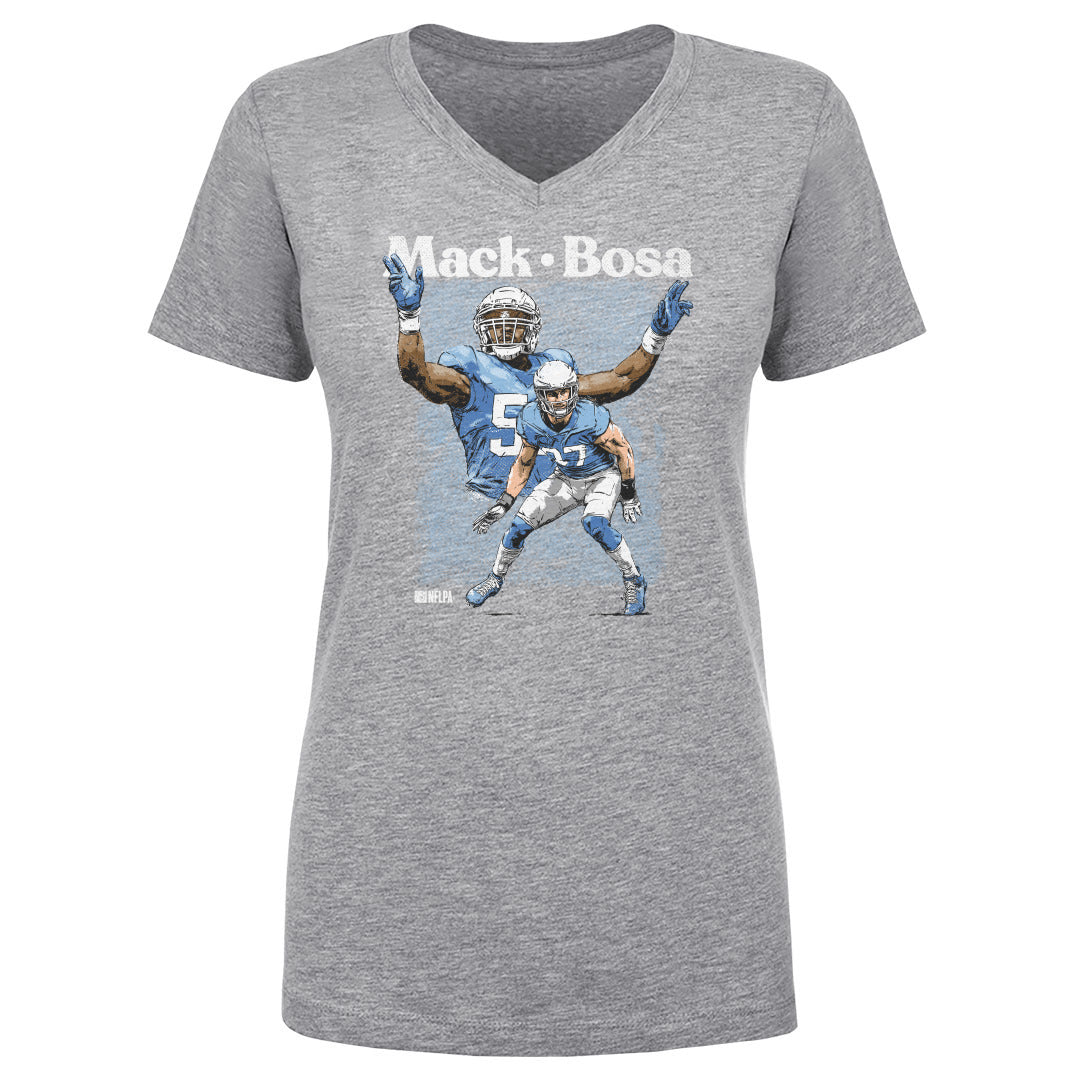 Khalil Mack & Joey Bosa Los Angeles C Duo WHT