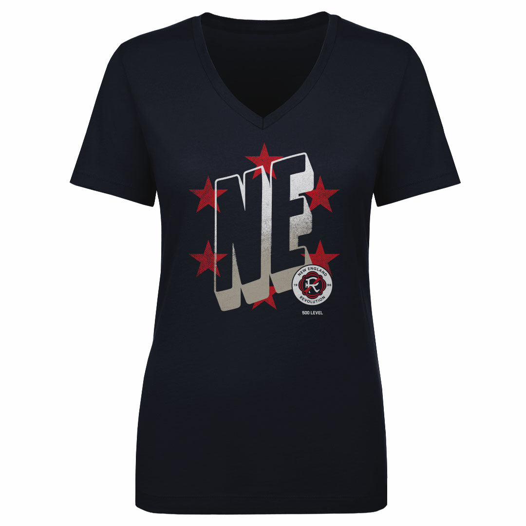 New England Revolution Wave Bold WHT