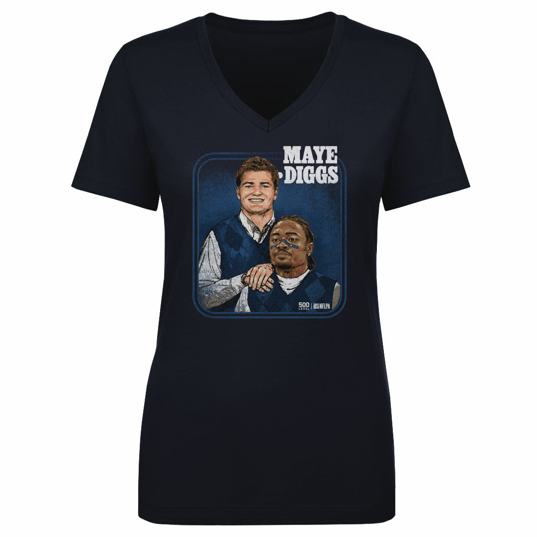 Drake Maye & Stefon Diggs New England Step Brothers WHT