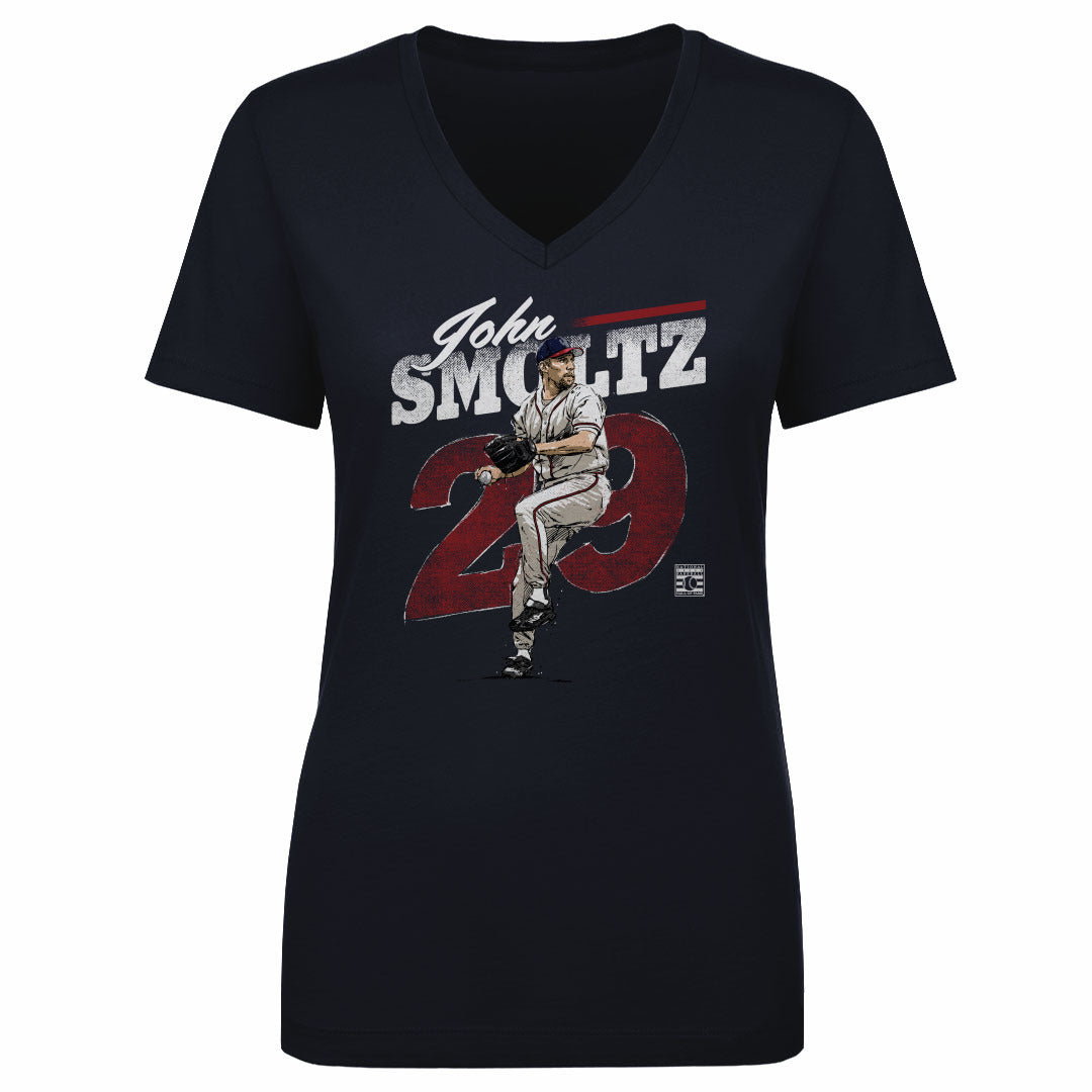 John Smoltz Atlanta Retro WHT