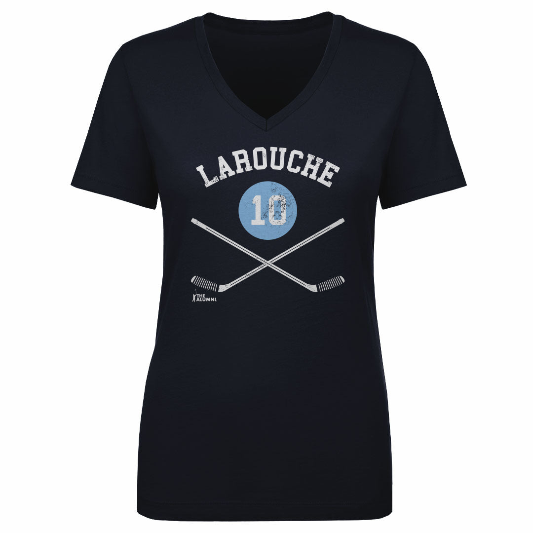 Pierre Larouche Pittsburgh 10 Sticks WHT