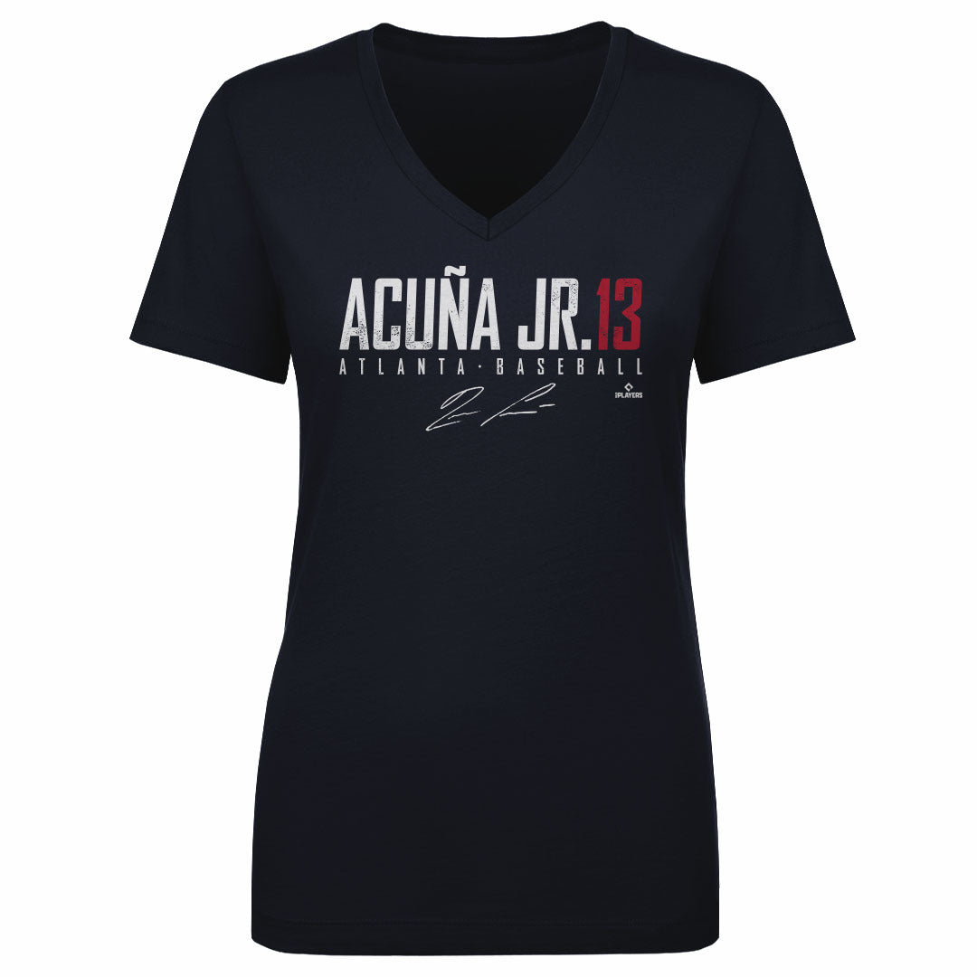 Ronald Acuna Jr. Atlanta Elite WHT