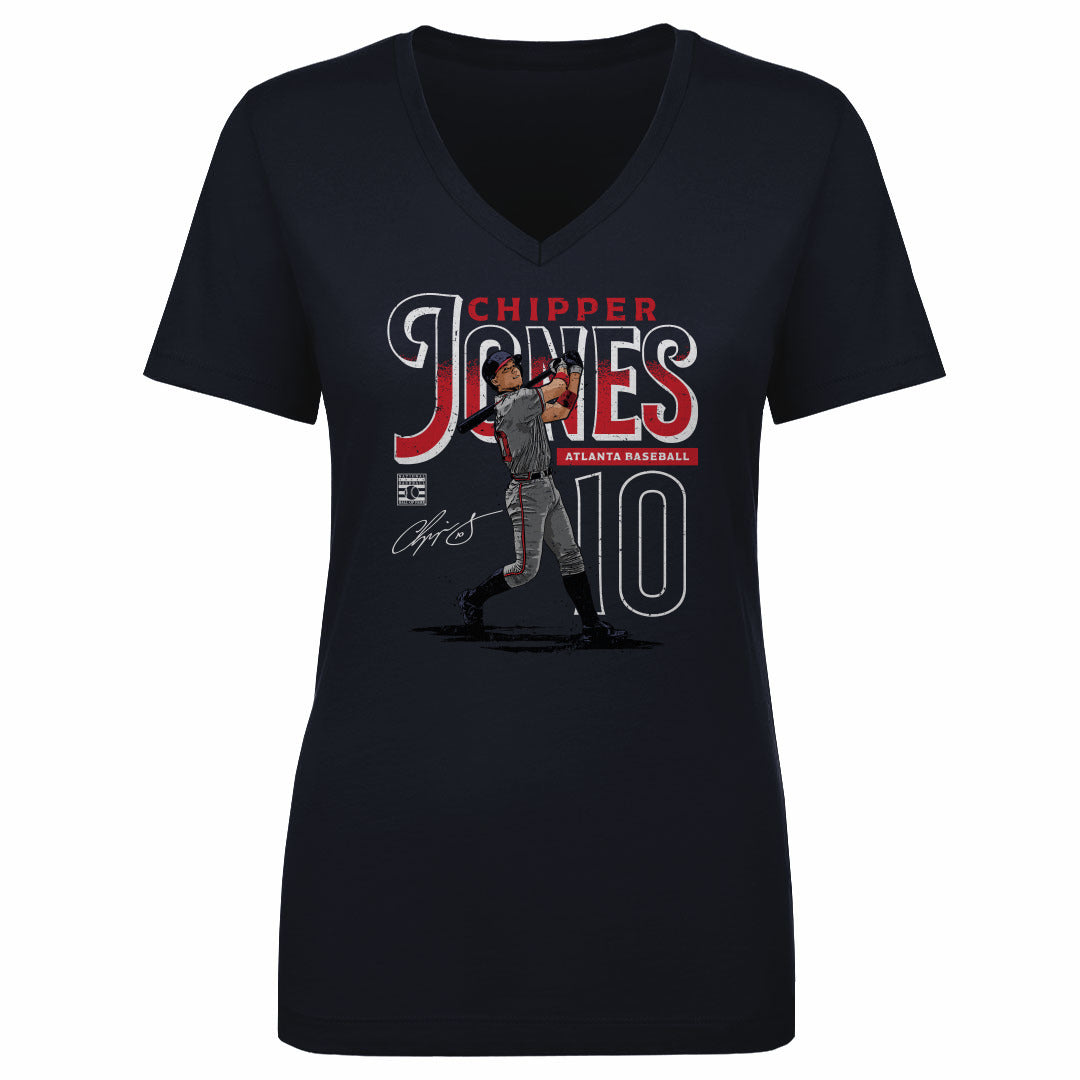 Chipper Jones Atlanta Name WHT