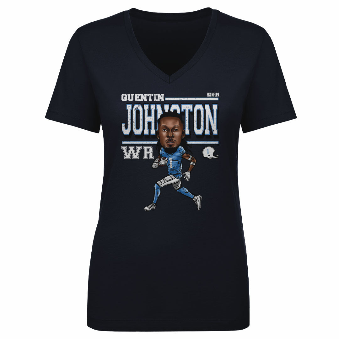 Quentin Johnston Los Angeles C Cartoon WHT