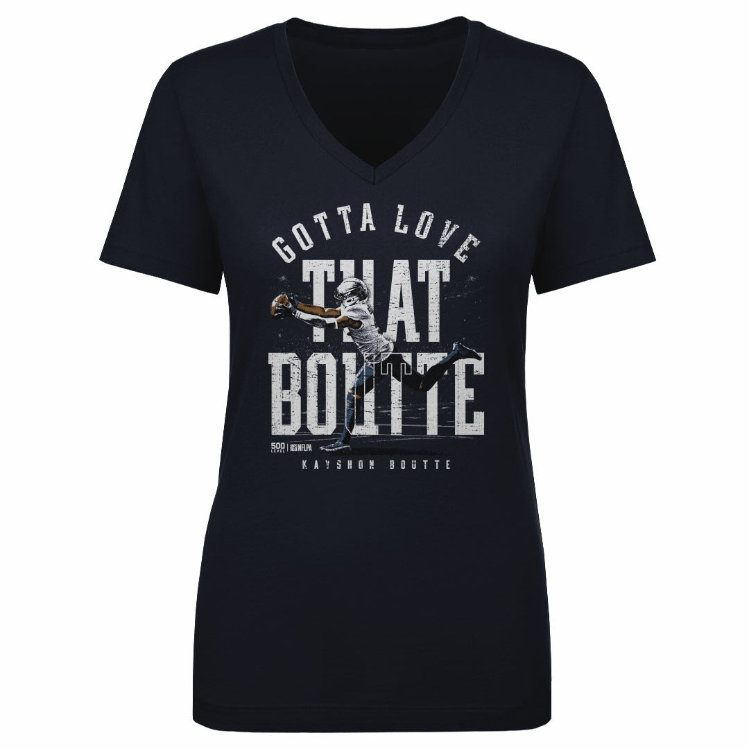 Kayshon Boutte New England Love That Boutte WHT