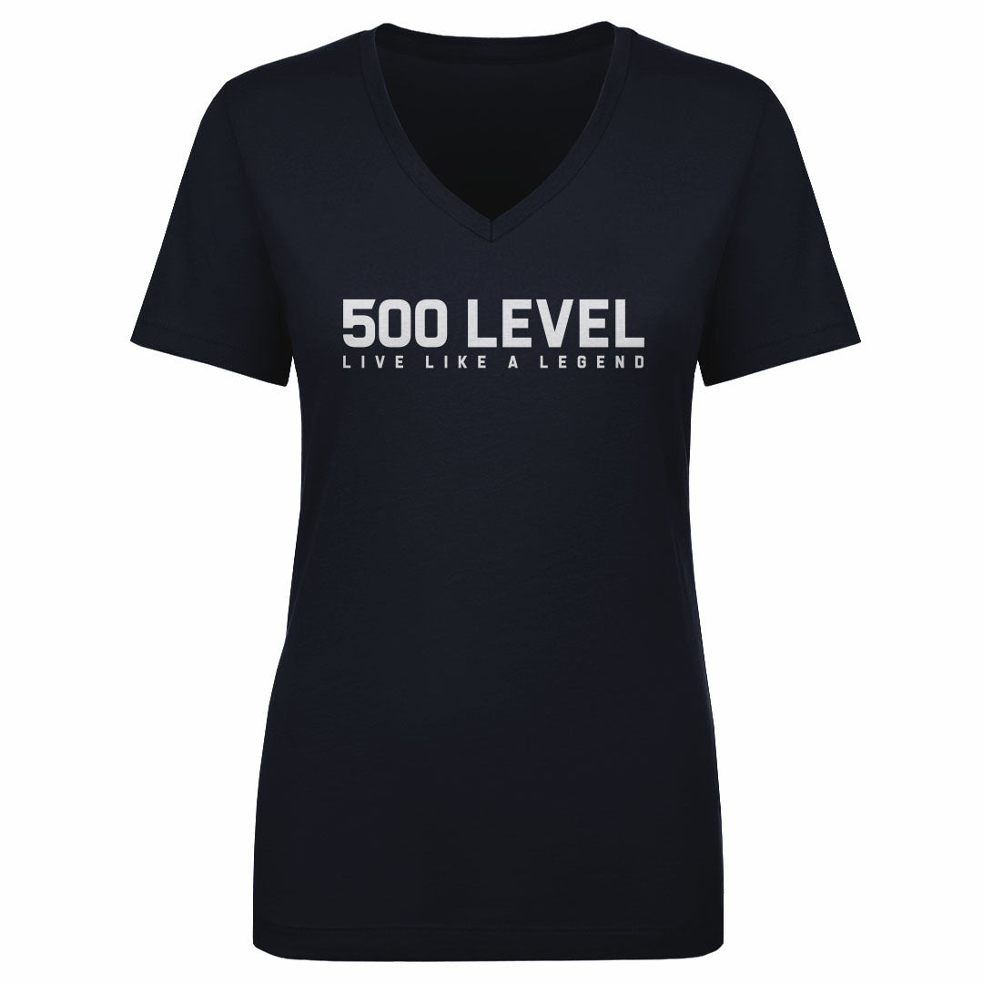 500 LEVEL Wordmark WHT
