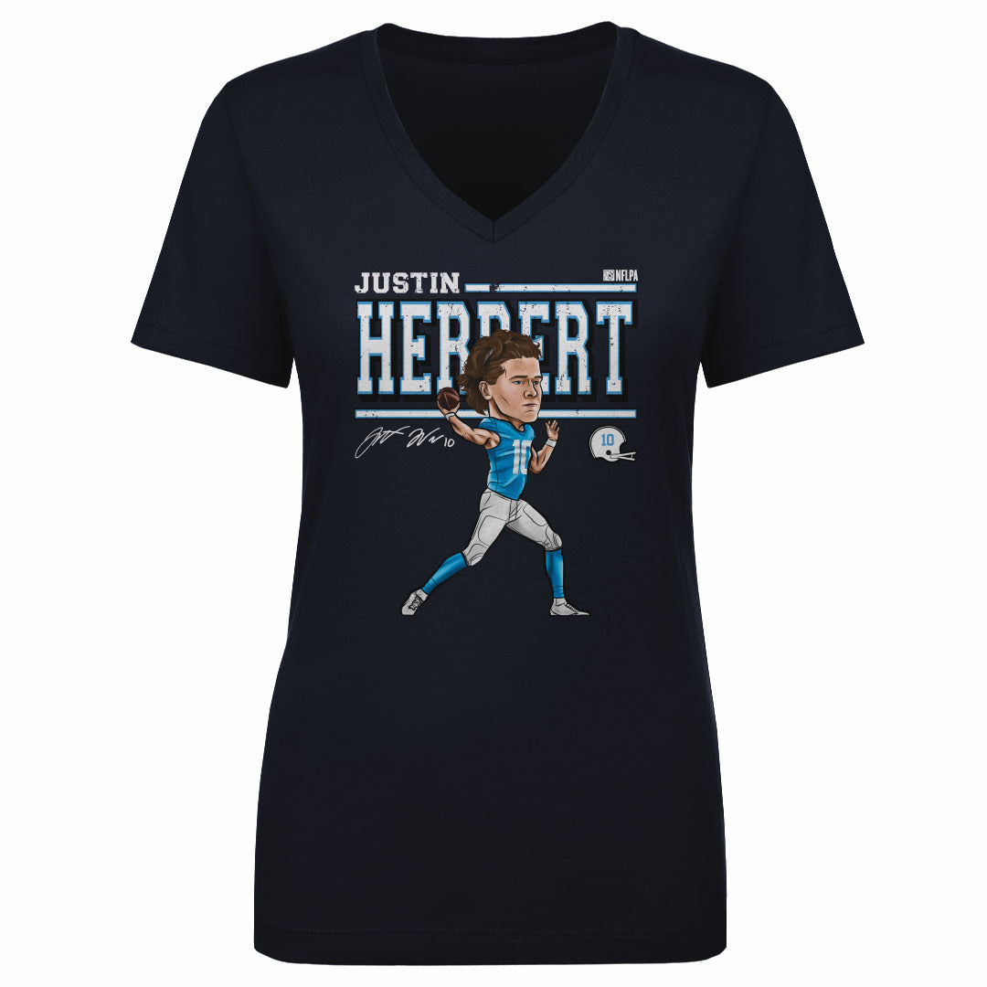 Justin Herbert Cartoon WHT