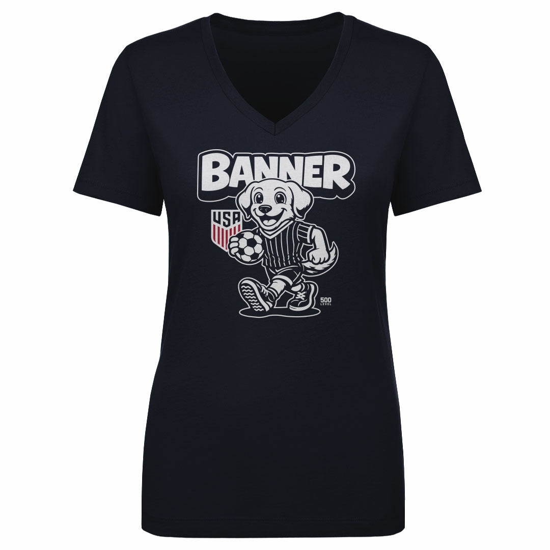 U.S. Soccer Mascot Banner WHT