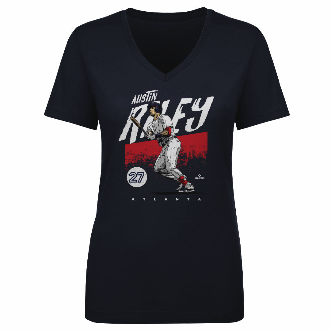 Austin Riley Atlanta Grunge WHT