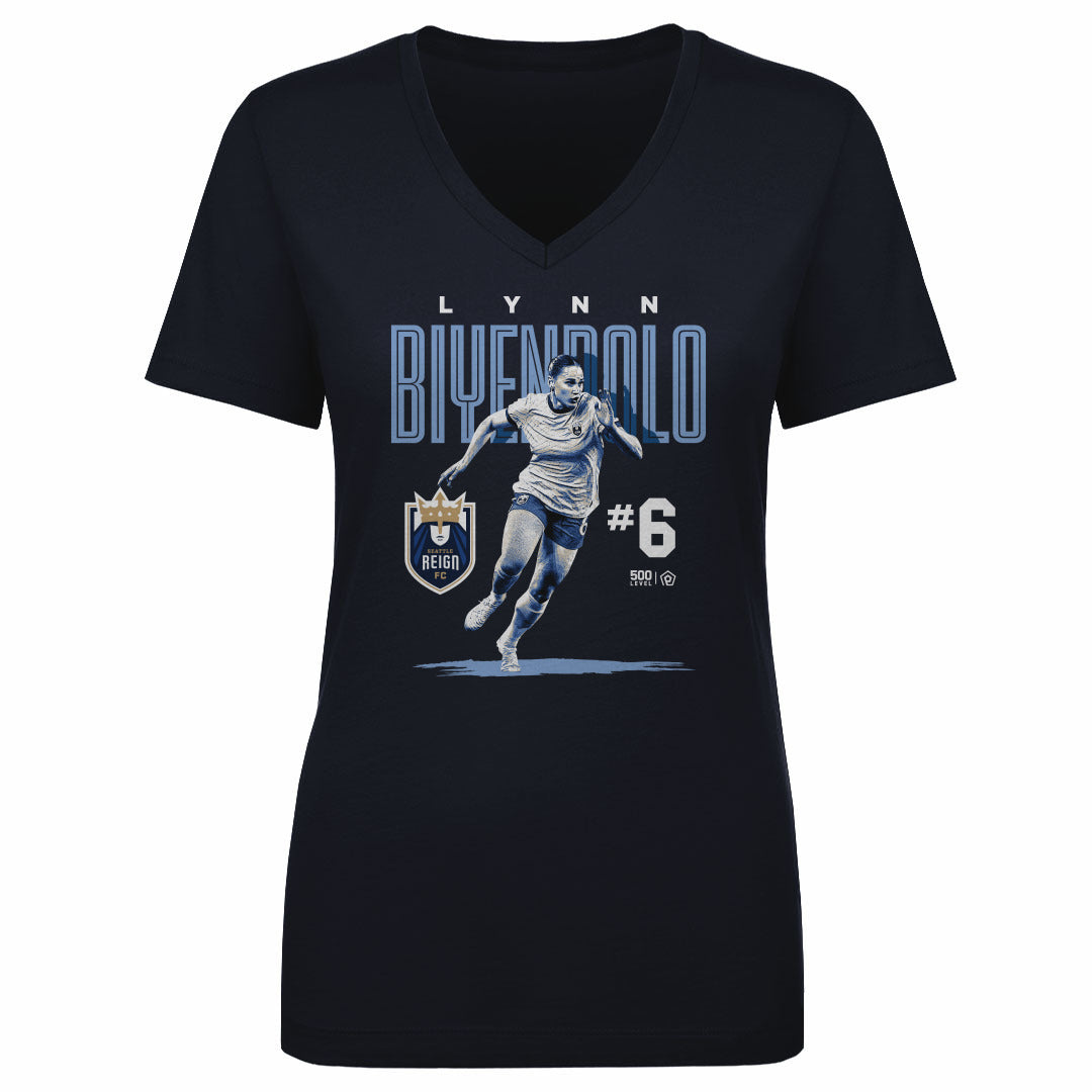 Lynn Biyendolo Seattle Reign FC Bitmap WHT