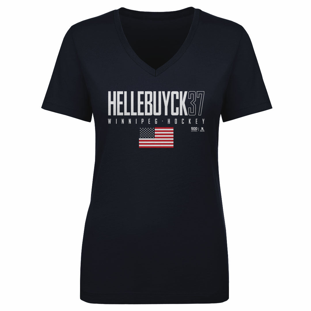 Connor Hellebuyck Winnipeg USA Elite WHT