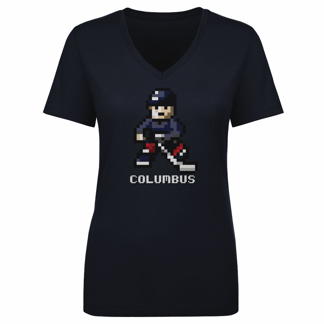 Columbus Hockey 8-bit WHT