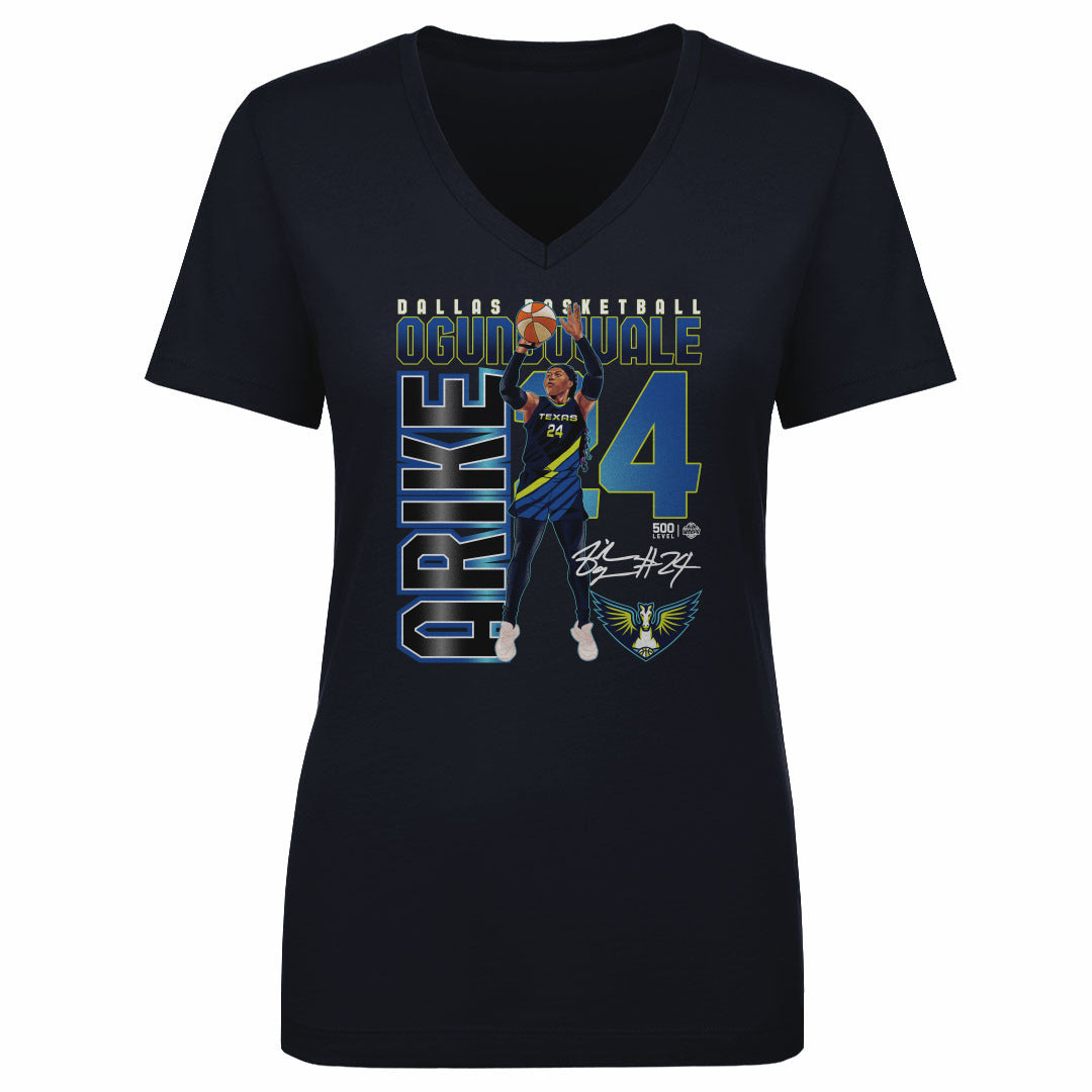 Arike Ogunbowale Dallas Wings Player Number WHT