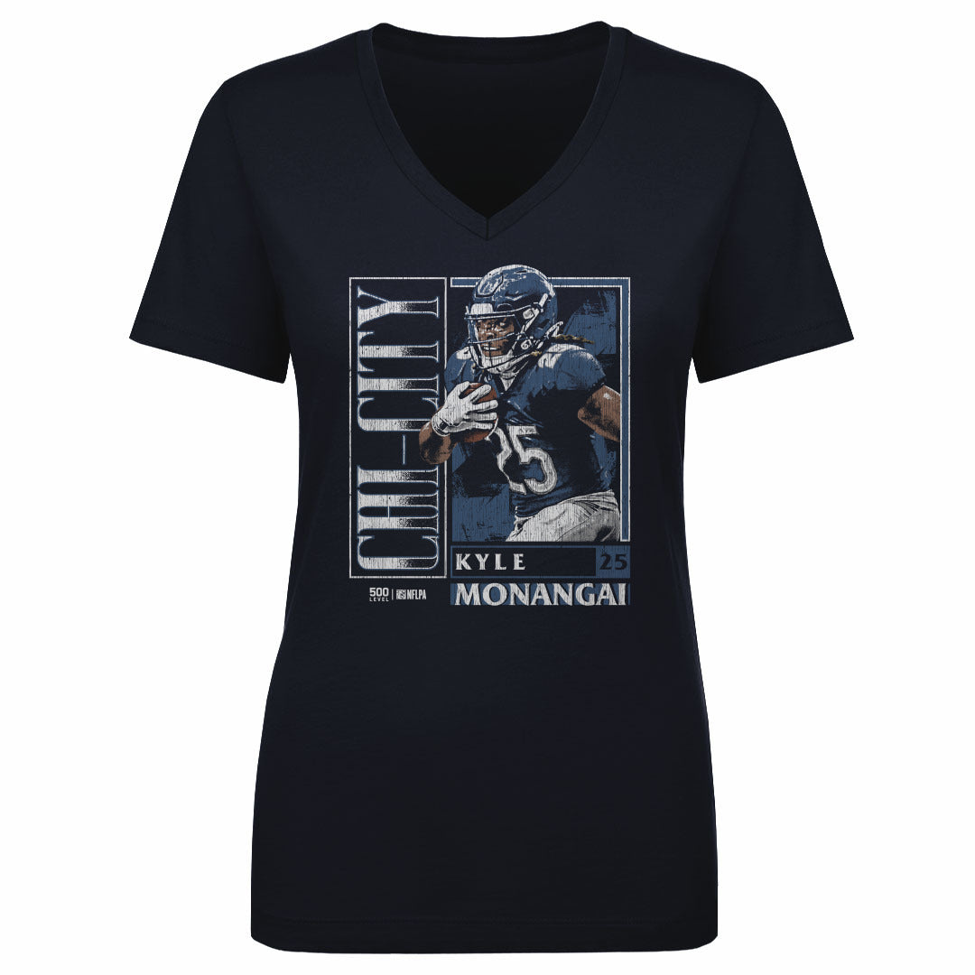 Kyle Monangai Chicago Card Style WHT