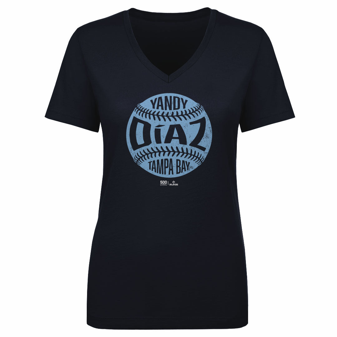 Yandy Diaz Tampa Bay Vintage Baseball WHT