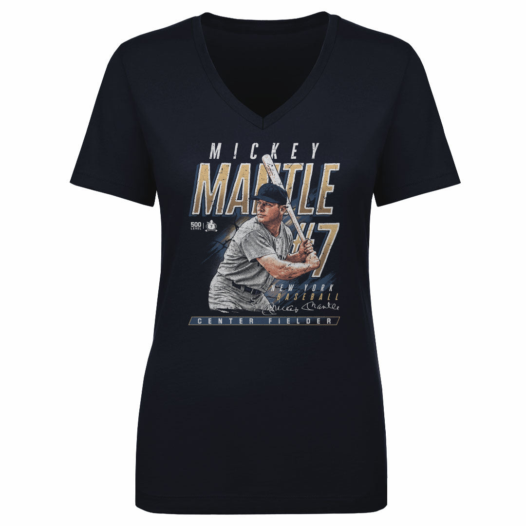 Mickey Mantle New York Y Stance WHT