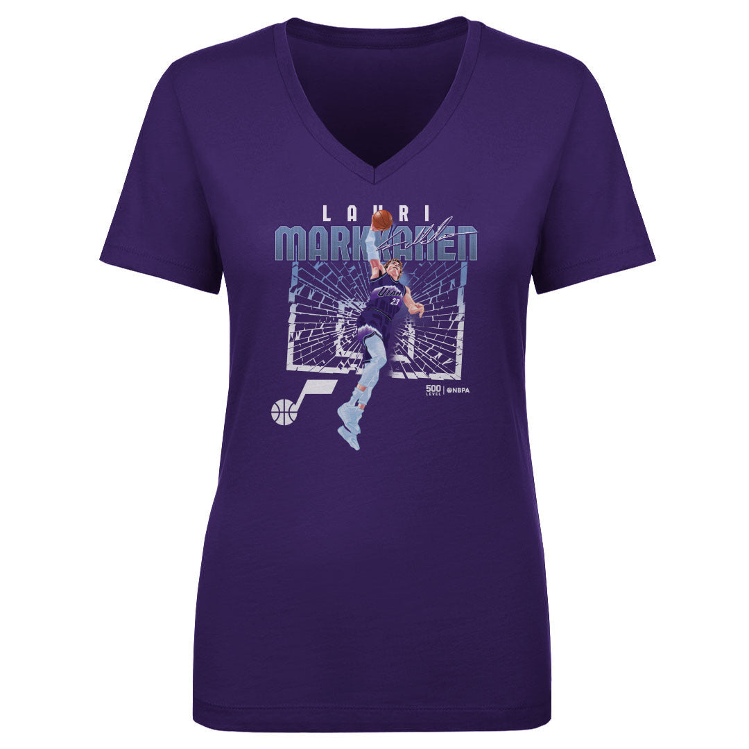 Lauri Markkanen Utah Jazz Shattered WHT