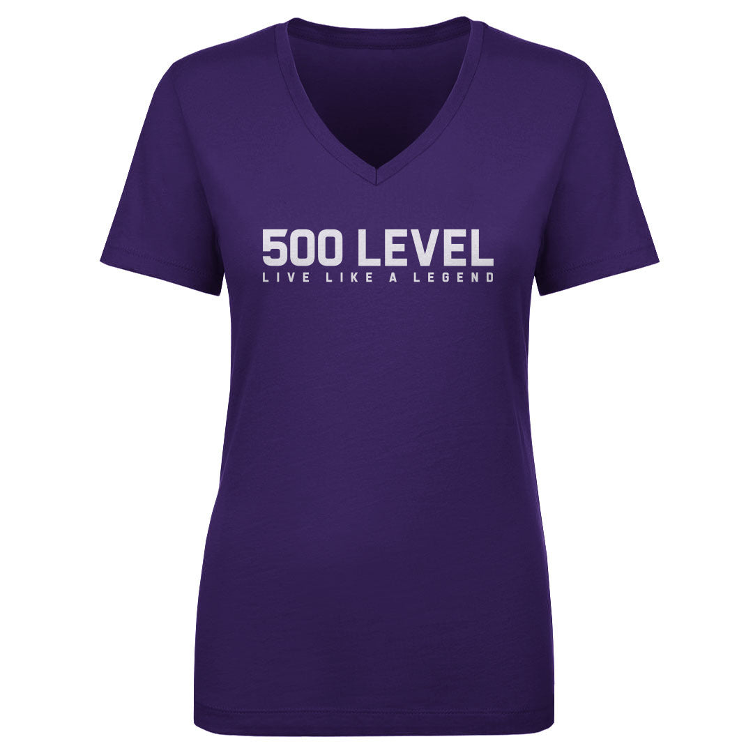 500 LEVEL Wordmark WHT