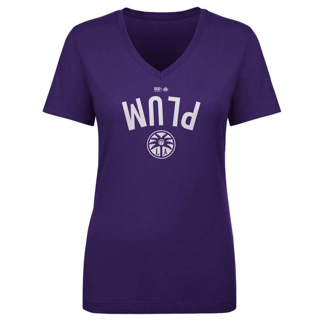 Kelsey Plum Los Angeles Sparks Invert WHT