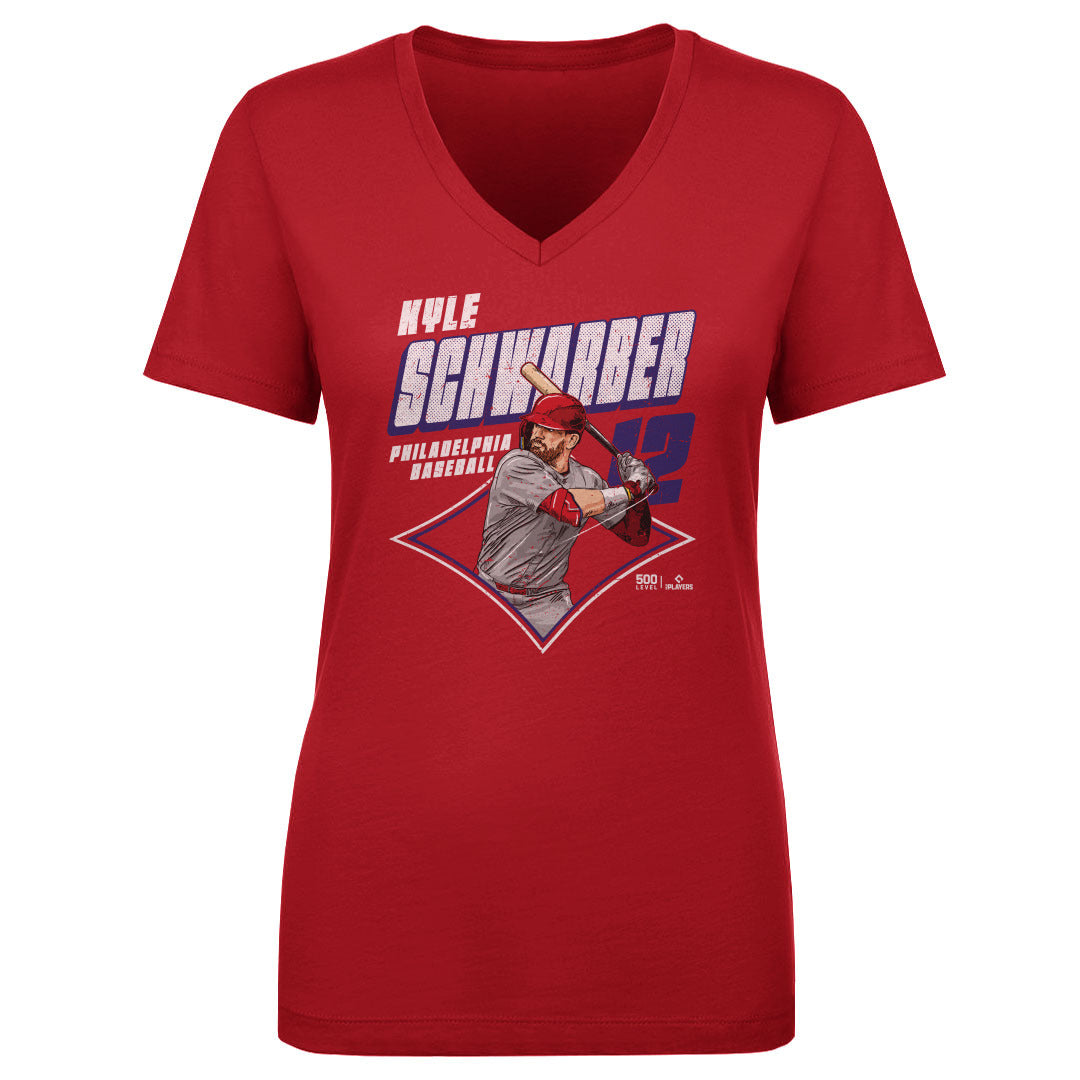 Kyle Schwarber Philadelphia Diamond WHT