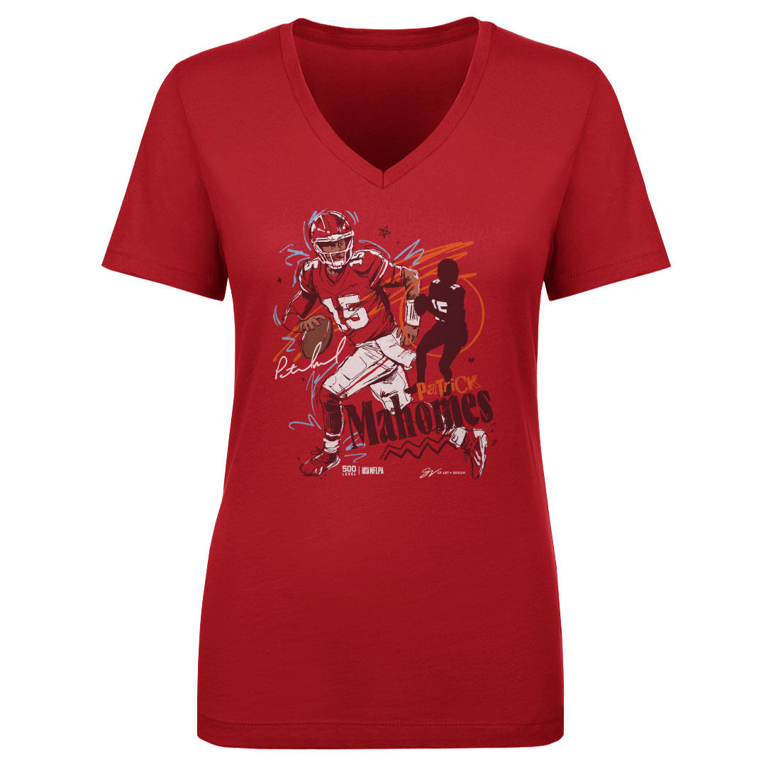 Patrick Mahomes Kansas City Scribble WHT