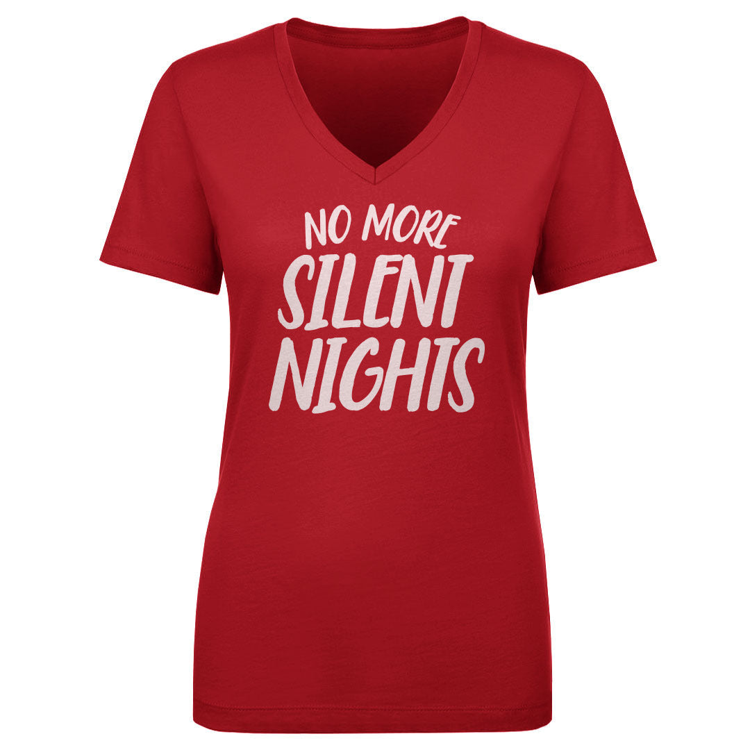 Christmas No More Silent Nights WHT
