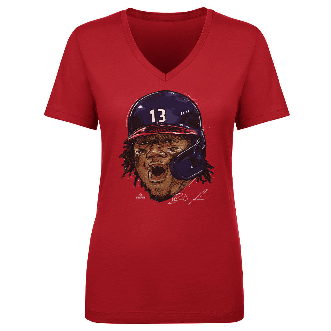 Ronald Acuna Jr. Scream WHT