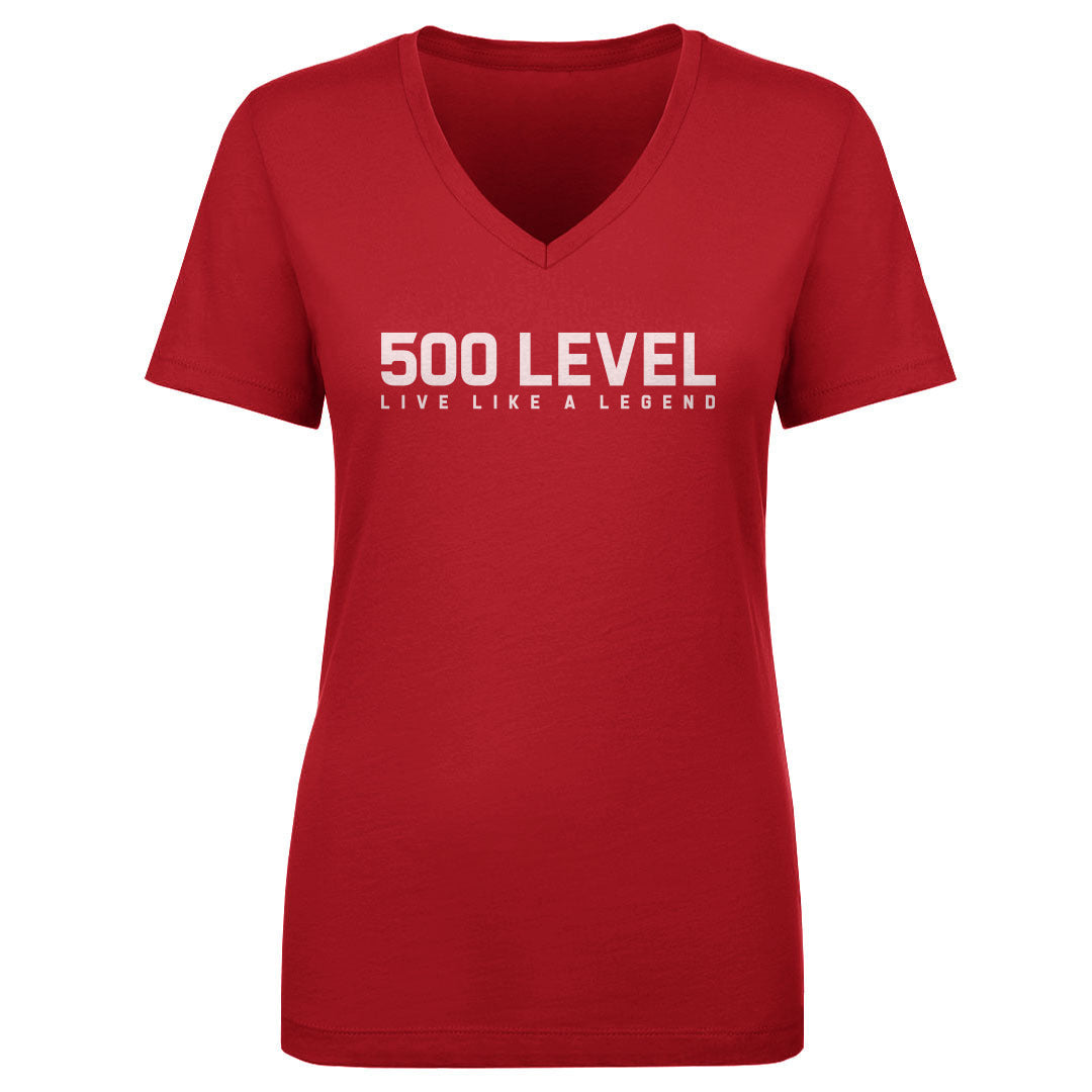 500 LEVEL Wordmark WHT