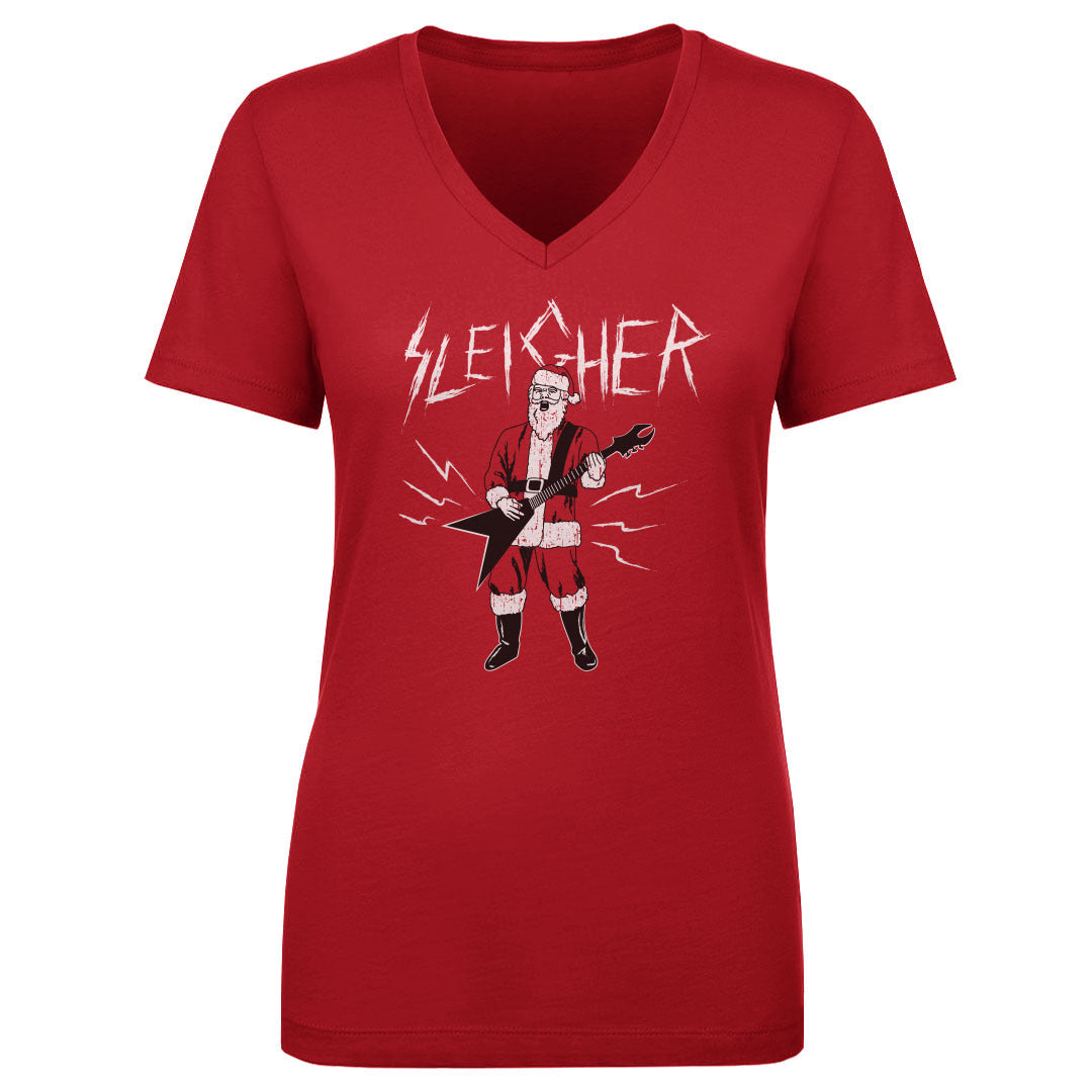 Christmas Sleigher Santa WHT